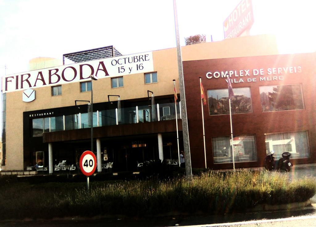 Hotel Vila De Muro Muro de Alcoy Eksteriør billede